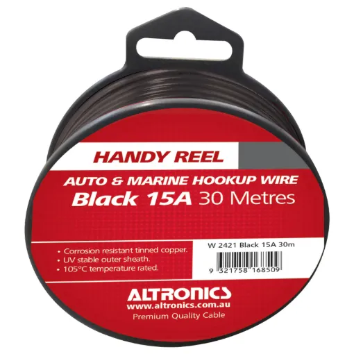 Tinned for corrosion resistance. Ideal for auto & marine wiring jobs. Convenient mini-reels.