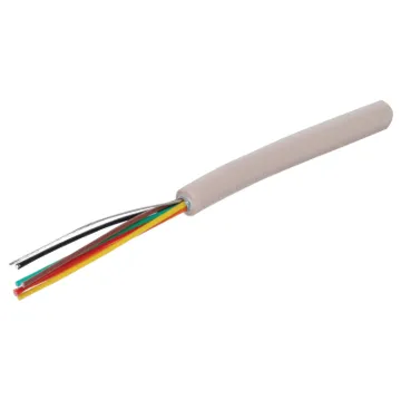 100% Screened cable with tinned drain wire. Ideal for computer systems, etc.
