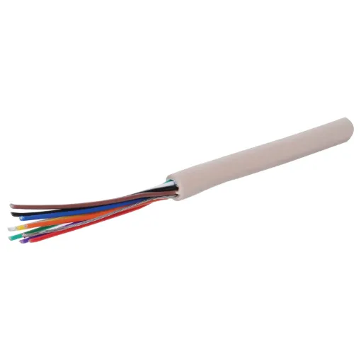 100% Screened cable with tinned drain wire. Ideal for computer systems, etc.