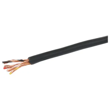 Suitable for microphone cables and general purpose audio circuits. Conductors are individually shielded.