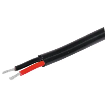This 14/0.30 Tinned Heavy Duty Automotive Black Figure 8 Cable is ideal for running power in automotive applications. Double sheath for added protection.