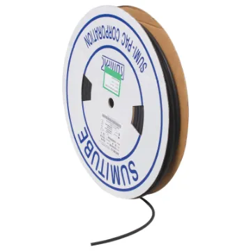 Military grade flexible tubing on rolls.  Suitable for insulation, colour coding, strain relief and protection.  Continuous temperature rating is -55C to 135&degC and up to 300&degC for short durations.  Shrink ratio is 2:1