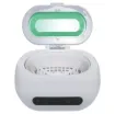 This is a true price breakthrough for a quality ultrasonic jewelry cleaner for your workbench. Great for cleaning small parts, jewellery, shaver heads, glasses and more! Shifts grease, dust and gunk from tiny crevices in just minutes. Tank size: 155x98x52mm.