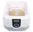 This high power ultrasonic cleaner removes even more dirt and grime from jewelry and small parts! Perfect for optometrists, jewellers, lab technicians, watch servicing etc. This new high power model is great for the toughest of fine cleaning jobs. It produces millions of microscopic cleansing bubbles.