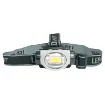 Incorporates a powerful 3W white COB LED torch light and an adjustable 3 strap elastic headband. 3 mode operation (half/full/flash). Excellent for working in dimly lit areas.