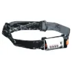 Incorporates 4 high brightness white LEDs with an adjustable elastic headband. Light assembly features a metal reinforced bracket and tilts down to direct light where you need it. Ideal for working in dimly lit areas such as equipment cupboards or leisure