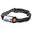 Incorporates 4 high brightness white LEDs with an adjustable elastic headband. Light assembly features a metal reinforced bracket and tilts down to direct light where you need it. Ideal for working in dimly lit areas such as equipment cupboards or leisure