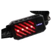 This multi-function LED head torch features front and rear mounted lamps for a variety of outdoor activities. It's also great for working in tight, dimly lit spaces such as behind equipment, under vehicles etc.