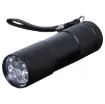 This compact yet powerful torch employs a 3 Watt ultra violet light ideal to detect counterfeit notes, spills, dust and stains in your household. Operated by 3 x 1.5V AAA batteries (sold separately). Size: 90mm long.