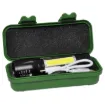 This compact yet powerful torch employs a 3 watt super bright white LED and has adjustable beam focus. It also features a strong 3W LED light positioned on the side of the torch which turns it into a lantern making it a perfect light source for any camping trip or family picnic. As the torch charges through USB you won''t have to worry about taking