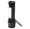 This compact yet powerful torch employs a 3 watt super bright white LED and has adjustable beam focus. It also features a strong 3W LED light positioned on the side of the torch which turns it into a lantern making it a perfect light source for any camping trip or family picnic. As the torch charges through USB you won''t have to worry about taking