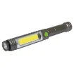 This compact torch employs a high brightness 3 Watt LED. It’s powered by 3 AA 1.5V batteries. Great for map emergencies or shedding light on areas your interior light doesn’t reach! Perfect for the glove box. The magnetic end means you can hang it under your bonnet. Requires 3 x AA batteries (not included).