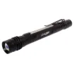 Need a torch for your pocket while you work? This handy pen light provides all the light you might need with a powerful 3W, 190 lumen beam with up to 40m range. The front of the torch can be rotated to a focus and adjust the light beam as needed.