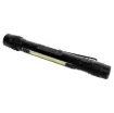 Need a torch for your pocket while you work? This handy pen light provides all the light you might need with a powerful 3W, 190 lumen beam with up to 40m range. The front of the torch can be rotated to a focus and adjust the light beam as needed.