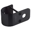 Black powdercoated brackets to suit 50mm diameter bull bars on 4WDs.