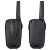 Great value twin pack of medium power transmitters offering range up to 7km for outdoor activities. Provides great voice quality and is ideal for keeping in touch whilst working or exploring. Includes 8 rechargeable batteries, mains charger & belt clips.