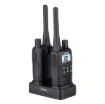 Introducing the UHF2400 Handheld UHF CB Radio Twin Pack, complete with a convenient charging pod. These powerful 2 Watt radios are specifically designed for outdoor activities such as camping, hiking, and recreational adventures.