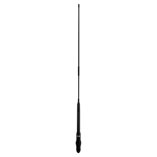 Quality UHF CB antenna that include 4.5m of coaxial cable for easy hook up and are suitable for use with Oricom’s boot or bullbar mounting brackets. Includes a heavy duty barrel spring base. Length shown includes base.