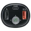 Works as a hands free system, retransmitting audio over your FM radio for calls plus plays audio from your phone. Fitted with USB C 20W PD charger.