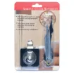 A DIY kit for repairing old clocks or creating your own designs. Quartz movement ensures accuracy. Includes 3 styles of hands.  Requires single AA battery. 2-6mm panel thickness.