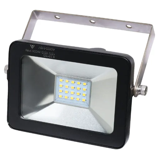 These 240V AC floodlights are ideal for fixed domestic and commercial applications. Fitted with stainless steel hardware and brackets to ensure a long life in harsh outdoor conditions. IP65 rated.