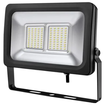 This slim IP65 energy efficient LED flood light is ideal of outside your house so you can see when you arrive home late or even in the back garden while your entertaining to provide light. Also suitable for indoor use. The case is made with durable diecast aluminium and includes a mounting bracket. The specially made aluminium reflector improves li