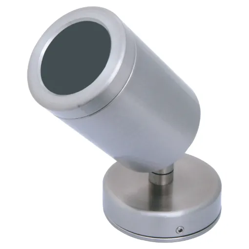 These popular outdoor wall lights are seen in many of todays modern designer homes. Ideal for effect lighting around driveways, entrances and courtyards. ideal for garden feature lighting. IP65 weatherproof design constructed from marine grade 316 stainle
