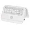 This 4W 500 lumen LED Solar Powered Sensor Floodlight features a quality plastic body and durable mounting bracket. It can be mounted as a wall light.