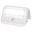 This 4W 500 lumen LED Solar Powered Sensor Floodlight features a quality plastic body and durable mounting bracket. It can be mounted as a wall light.