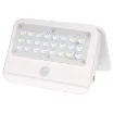 This 7W 800 Lumen LED Solar Powered Sensor Floodlight features a quality plastic body and durable mounting bracket. It can be mounted as a wall light.