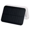 This 7W 800 Lumen LED Solar Powered Sensor Floodlight features a quality plastic body and durable mounting bracket. It can be mounted as a wall light.