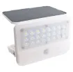 This 7W 800 Lumen LED Solar Powered Sensor Floodlight features a quality plastic body and durable mounting bracket. It can be mounted as a wall light.