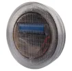 This sturdy outdoor light features in-built solar panel, battery and dusk sensor.