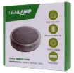 This sturdy outdoor light features in-built solar panel, battery and dusk sensor.