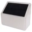 This sturdy outdoor light features in-built solar panel, battery and dusk sensor.