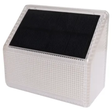 This sturdy outdoor light features in-built solar panel, battery and dusk sensor.