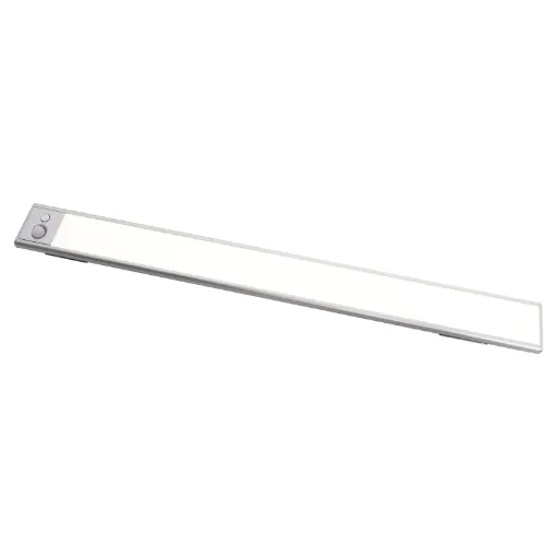 This USB rechargeable light is ideal as kitchen pantry, work bench or cupboard light thanks to its in-built PIR motion sensor (3-4m detection range).