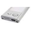 This USB rechargeable light is ideal as kitchen pantry, work bench or cupboard light thanks to its in-built PIR motion sensor (3-4m detection range).