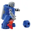 Create your own family world cup with these fun football 
robots. 2 players included with pitch (1m x 0.8m), goals, ball and cones.