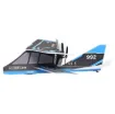 Experience the thrill of flying with this remote control plane! This ingeniously designed plane operates at 2.4GHz, featuring a double-wing design for precise speed control and optimal flight stability.