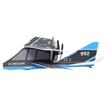 Experience the thrill of flying with this remote control plane! This ingeniously designed plane operates at 2.4GHz, featuring a double-wing design for precise speed control and optimal flight stability.