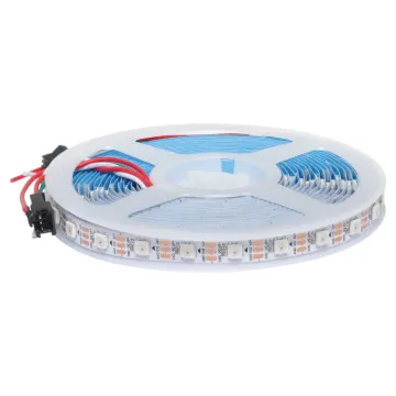 5m reel of addressable RGB 5050 LED strip - this means you can program the colour of every individual LED using an Arduino/Raspberry Pi.