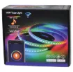 Control your strip lighting with the Tuya smarthome app for colourful decorative lighting. This kit includes 5m of RGB strip lighting, controller unit and IR remote control allowing you to create colorful lighting effects around your home.