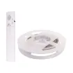 This affordable LED strip sensor light includes 1m of adhesive backed warm white LED strip and a PIR simple motion detect controller. It is ideal for wardrobes, cupboards and storage areas where LED lighting is only required when you open the door.