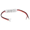 Inline LED strip light dimmer for use with SMD 3528, 5050, 5630 strip lighting.