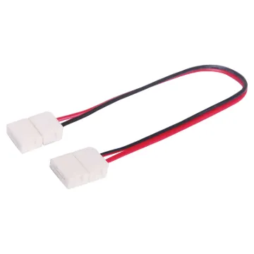 This flexible lead joiner allows you to connect LED strips through cabinet dividers, around corners etc.