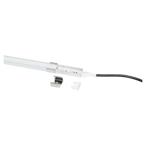 This 1m aluminium channel provides a stylish and neat finish to LED strip lights when mounting under cabinetry or in locations where the LEDs can be seen.