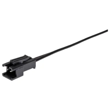 15cm bare ends fig '8' cable fitted with a 2 pin JST male connector, which can be used when splitting a 3m roll into shorter lengths.