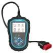This OBDII code reader is used to check engines of all vehicles that comply with OBD II, 12V voltage with standardized 16-Pin connector. This OBDII scanner tool provides a complete solution for reading vehicle data on OBDII equipped vehicles.