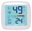 This Desk Thermometer/Hygrometer Monitor is a handy way to monitor your interior temperature, this wall or desk mount screen provides an instant snapshot of current temperature and humidity in addition to the highs and lows of the previous 24 hours.